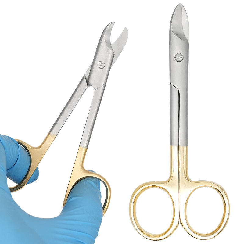 Medical Scissors - 1 adet Diş Cerrahi Makas Düz/Kavisli