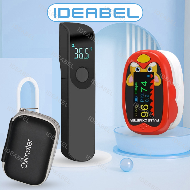 Pulse Oximeter - USB Oksimetre Parmak Tıbbi Kızılötesi Alın
