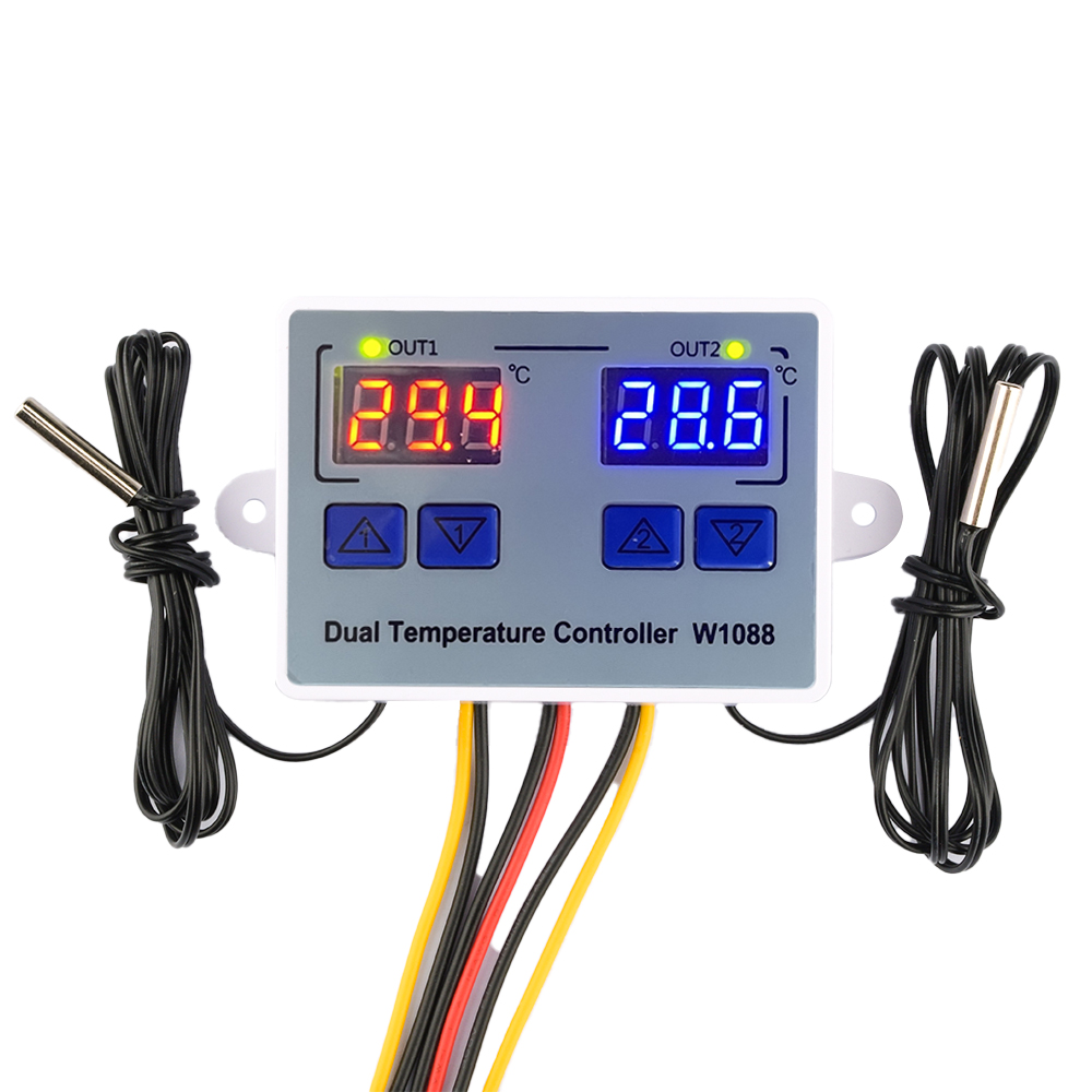 Lab Incubator - W1088 Çift LED Dijital Sıcaklık Sensörü