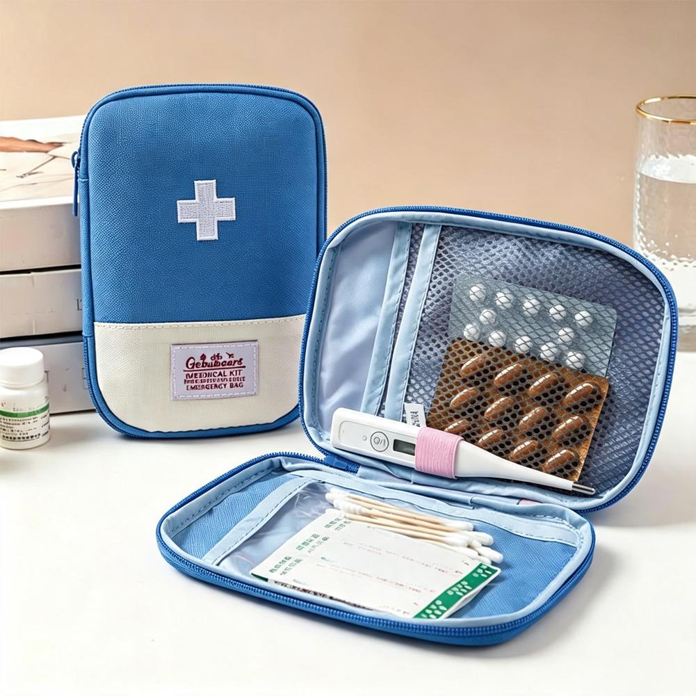 First Aid Kit - Büyük Kapasiteli Taşınabilir İlk Yardım Çantası