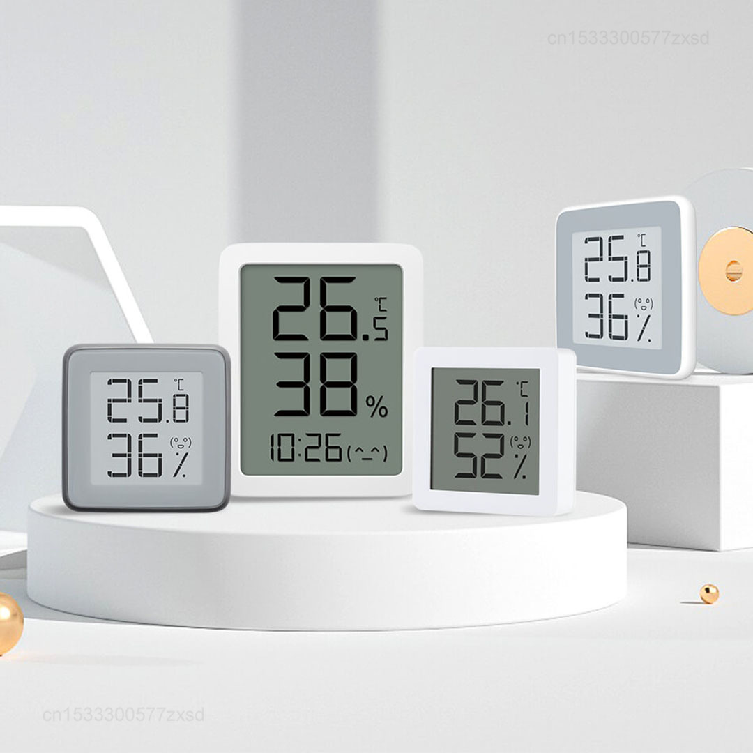 Thermometer Digital - Miaomiaoce Elektrikli Termometre Higrometre Dijital LCD
