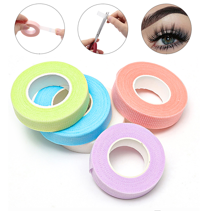 Medical Tape - 5 Rolls Mix renkler microeyelash kirpik
