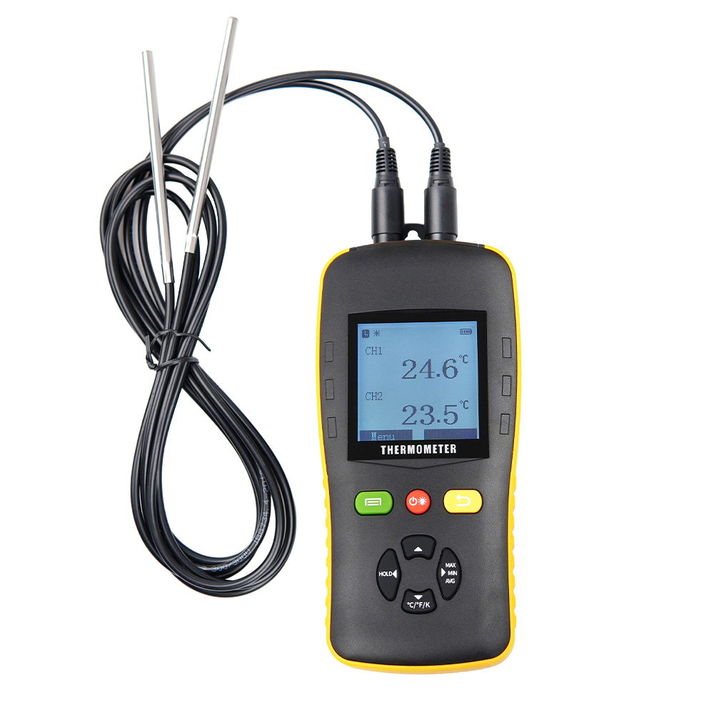 Thermometer Digital - İyi stabilite, dijital termometre, çift PT100