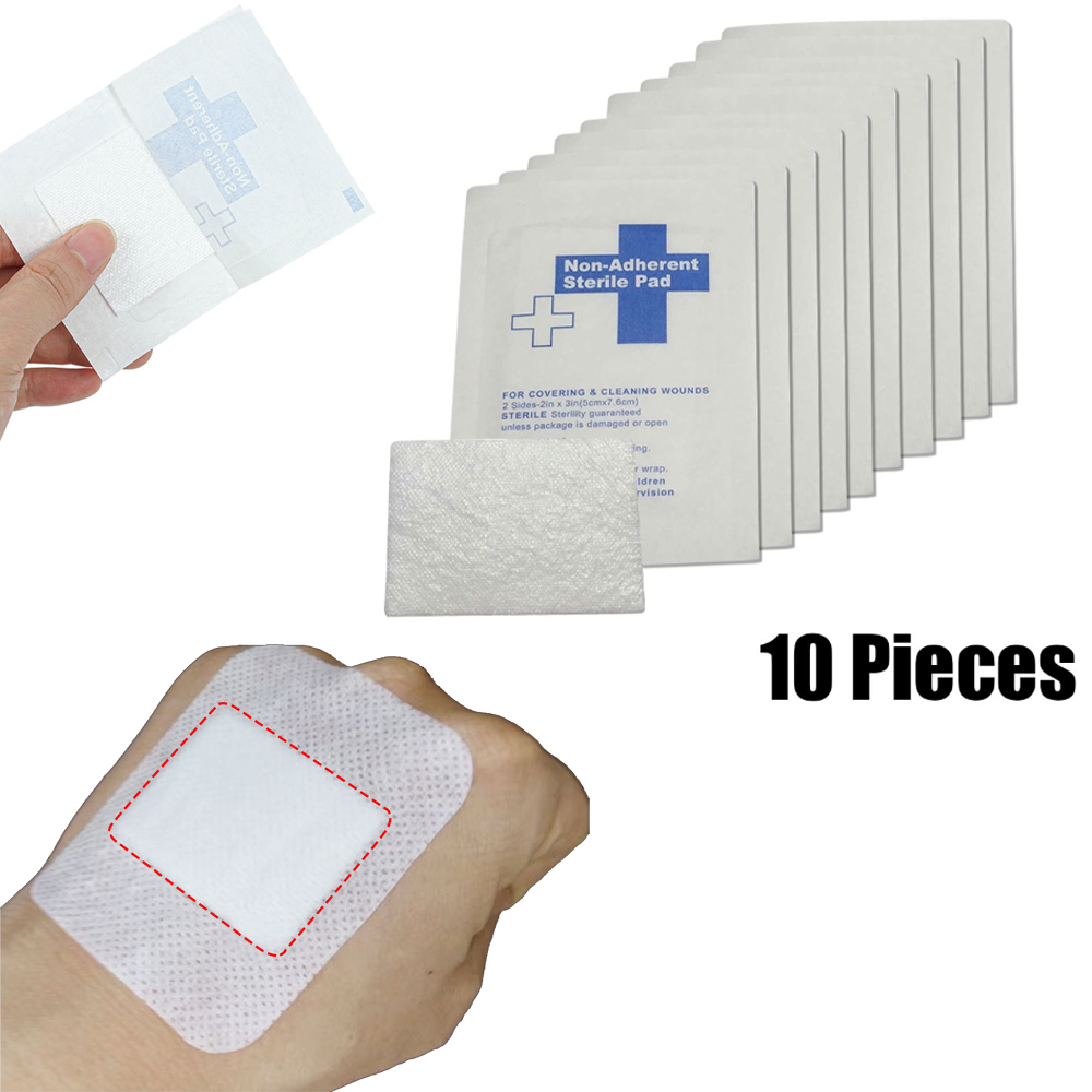 Medical Tape - 10 adet 5*7.5cm % 100% Pamuk