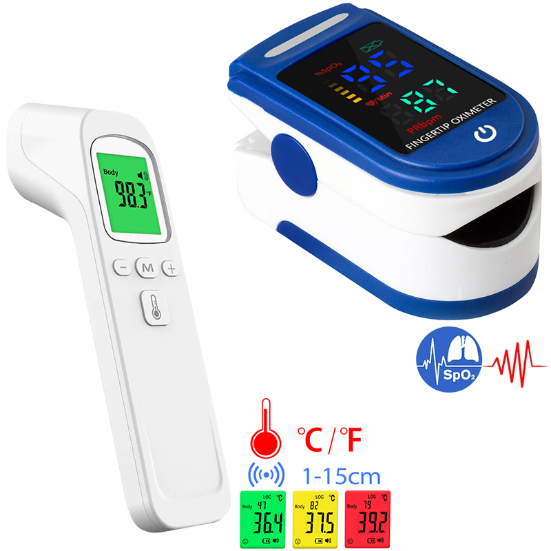 2-in-1 ev kızılötesi alın ısı  - Pulse Oximeter incelemesi ve fiyatı