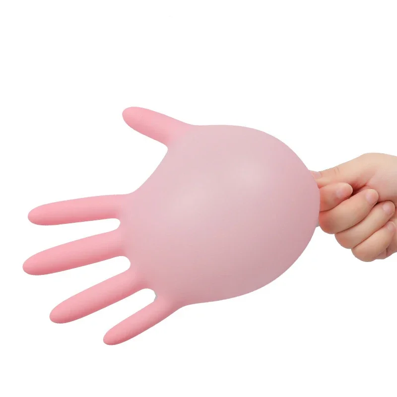 20/50/100 adet pembe nitril el - Medical Gloves incelemesi ve fiyatı