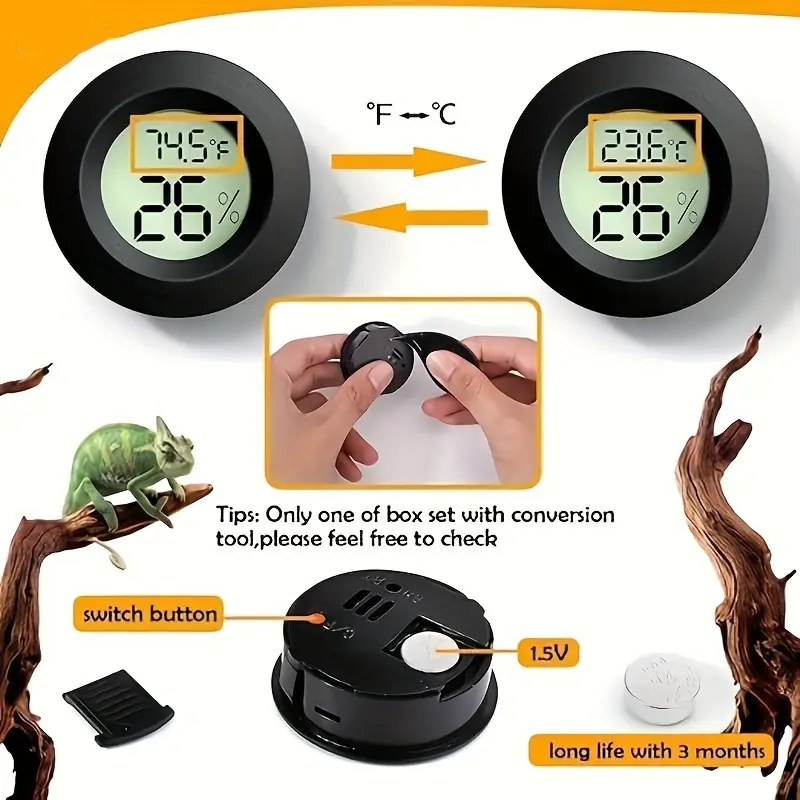℉ / ℃   Mini LCD Dijital Termo - Thermometer Digital incelemesi ve fiyatı