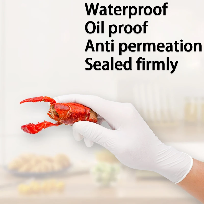 Beyaz Nitril Tek Kullanımlık E - Medical Gloves incelemesi ve fiyatı